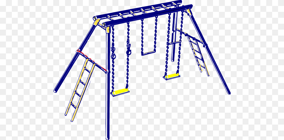 Blue Playground Clip Art, Swing, Toy, Outdoors, Play Area Free Png