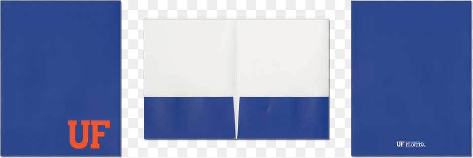 Blue Pocket Folder With Orange Uf University Of Florida Free Png