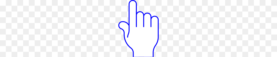 Blue Pointer Finger Clip Art For Web, Clothing, Glove, Baseball, Baseball Glove Free Png