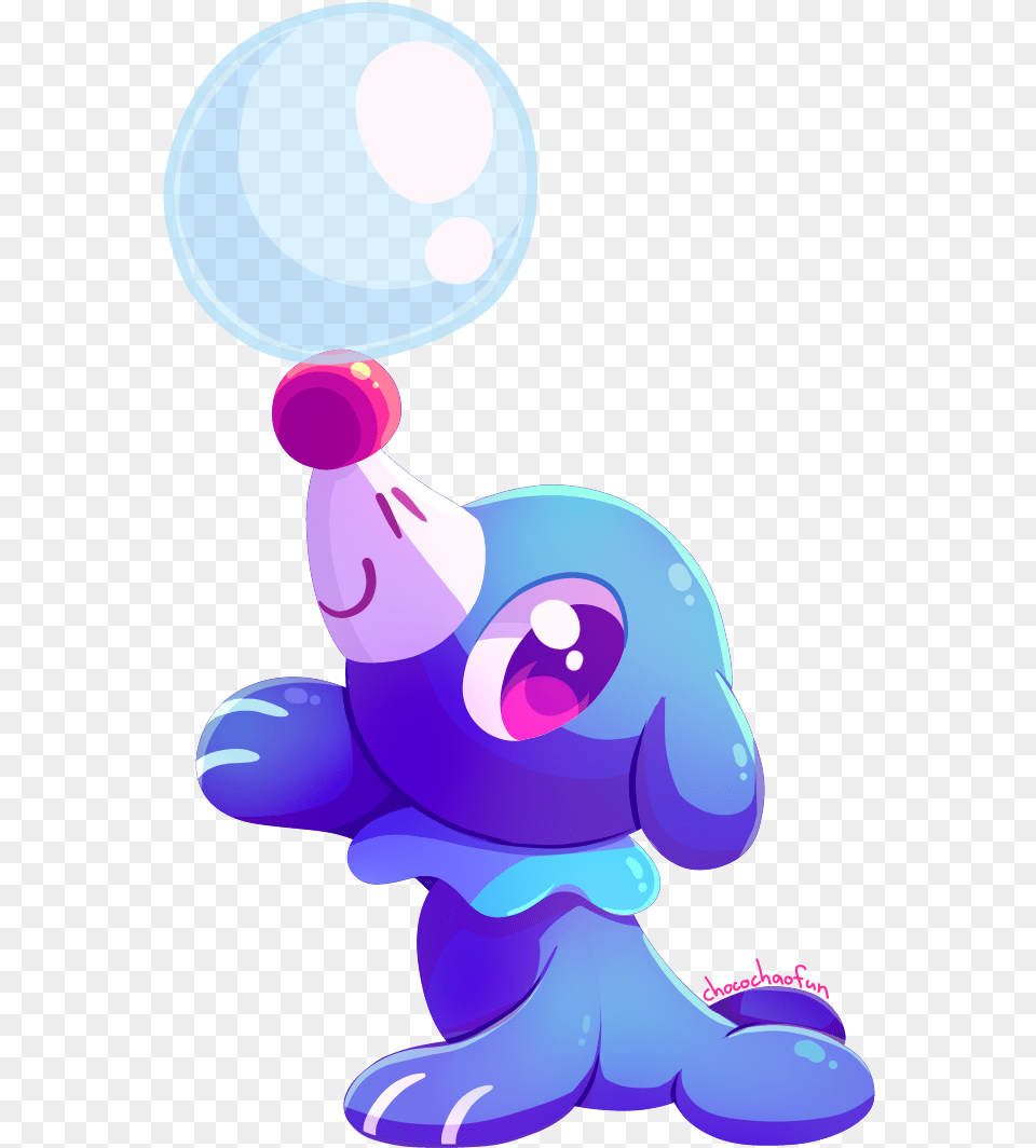 Blue Pokemon With Red Nose, Purple, Balloon, Art, Graphics Png