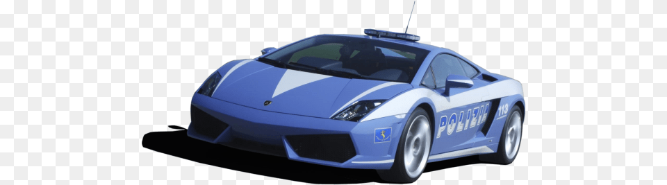 Blue Police Car Carpng Images Lamborghini Gallardo Lp560 4 Polizia, Police Car, Transportation, Vehicle Free Transparent Png
