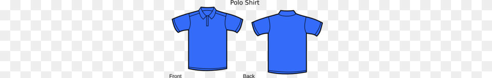 Blue Polo Shirt Clip Art, Clothing, T-shirt Png