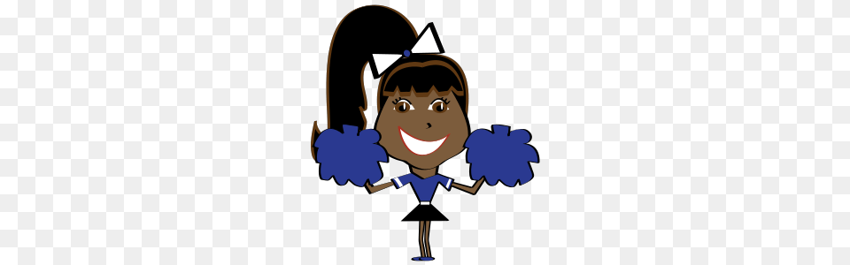 Blue Pom Cheerleader, Baby, Person, People, Face Free Transparent Png