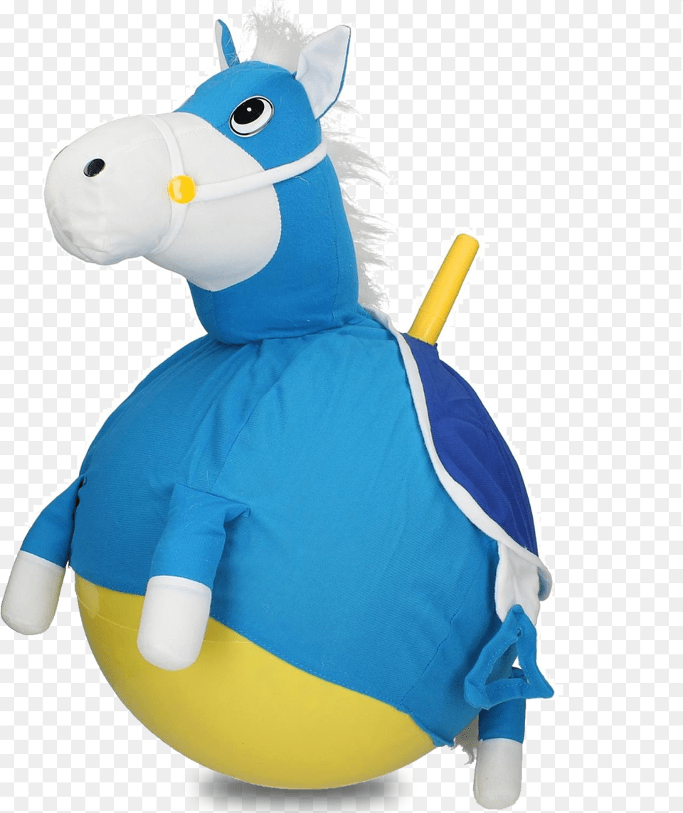 Blue Pony Space Hopper, Plush, Toy Free Png Download