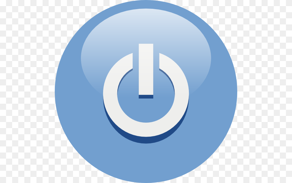 Blue Power Button Clip Art, Text, Number, Symbol, Disk Png