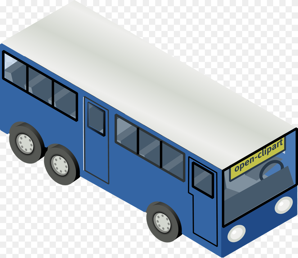 Blue Public Bus Clipart, Transportation, Vehicle, Tour Bus, Bulldozer Free Png