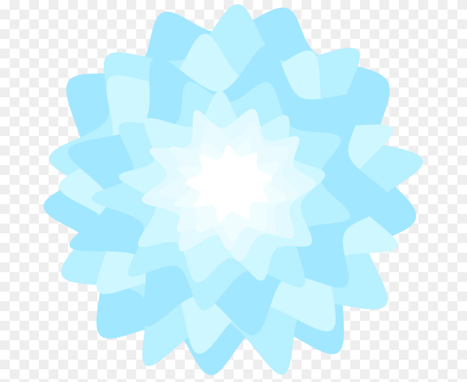 Blue Puff Flower, Nature, Outdoors, Snow Free Png