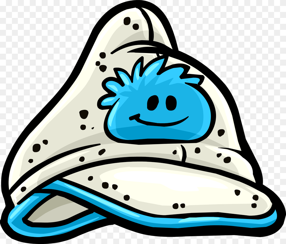 Blue Puffle Hat Club Penguin Puffle Hat, Clothing, Cap, Hardhat, Helmet Free Transparent Png