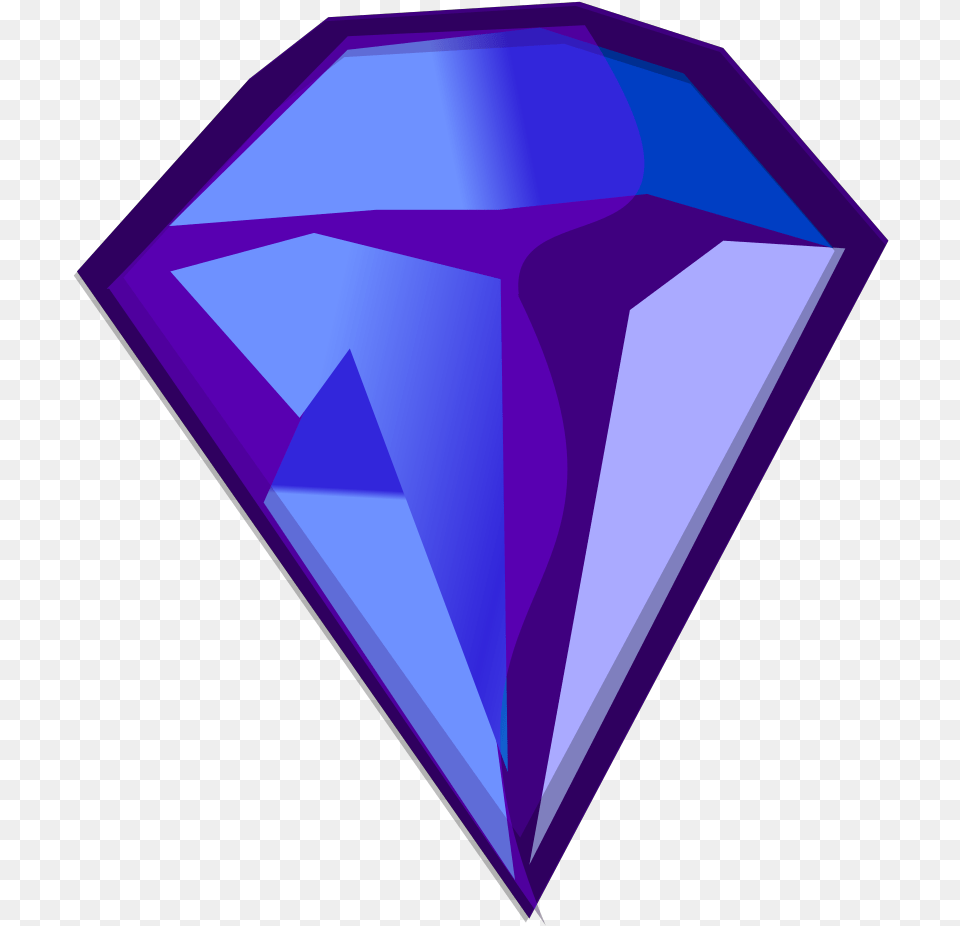 Blue Purple Diamond Svg Clip Arts Graphic Design, Accessories, Gemstone, Jewelry Free Png Download