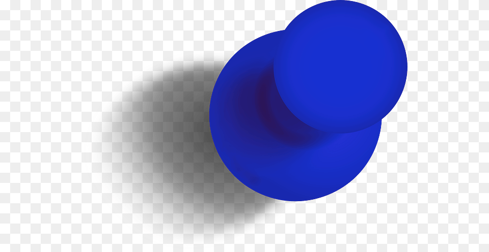 Blue Push Pin, Sphere, Balloon Free Png Download