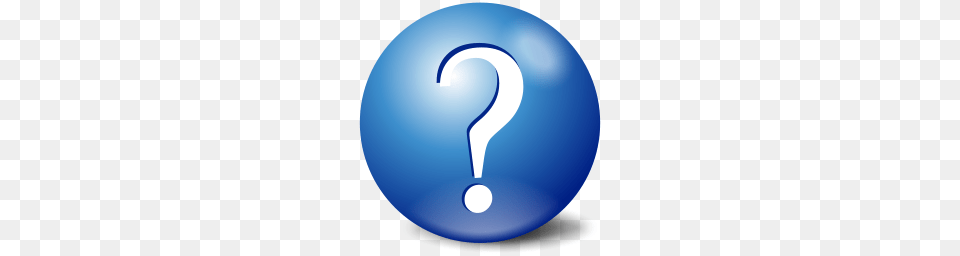 Blue Question Mark Icon Icons, Sphere, Disk Free Png
