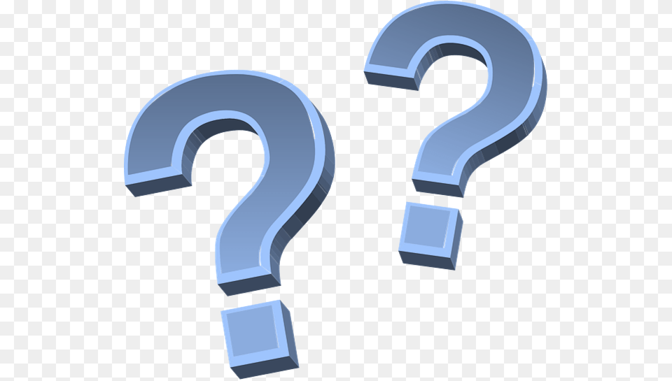 Blue Question Marks Item, Number, Symbol, Text, Smoke Pipe Png