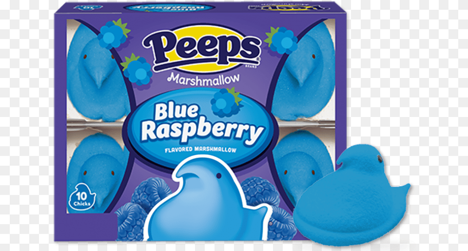 Blue Raspberry Peeps Candy Free Png