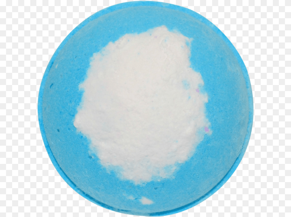 Blue Raspberry Toy Bath Bomb Circle, Powder Free Png