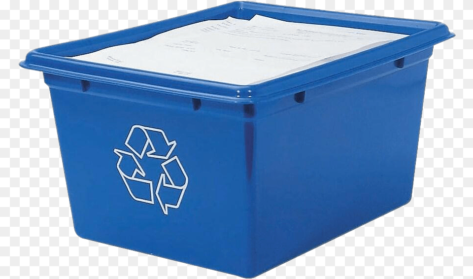 Blue Recycle Bin Hd Recycling Box, Recycling Symbol, Symbol, Mailbox Free Png