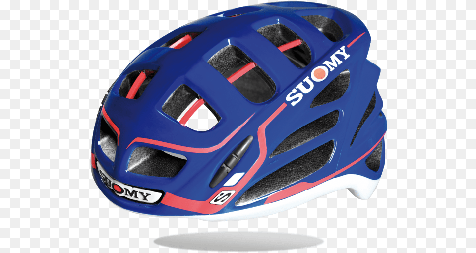 Blue Red Suomy, Crash Helmet, Helmet, Clothing, Hardhat Free Png Download