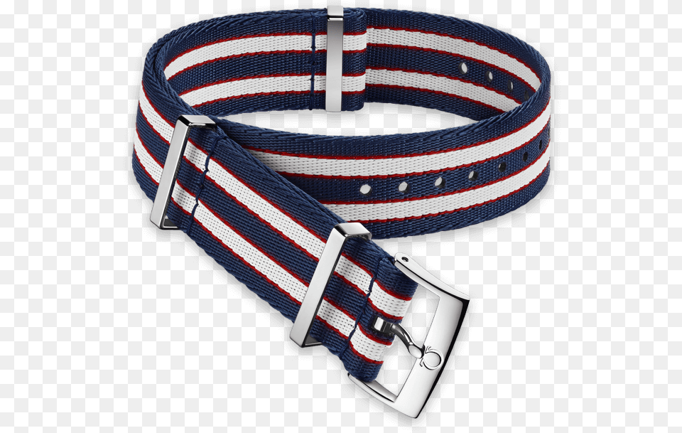 Blue Red White Nato Omega, Accessories, Buckle, Belt Free Png Download