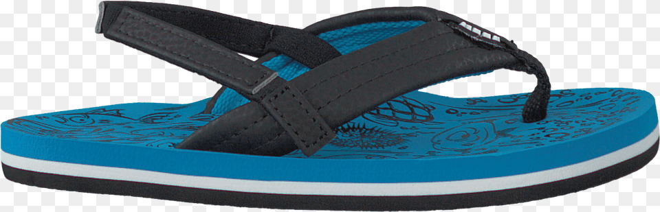 Blue Reef Flip Flops Grom Reef Footprints Skate Shoe, Clothing, Footwear, Sandal, Flip-flop Free Png Download