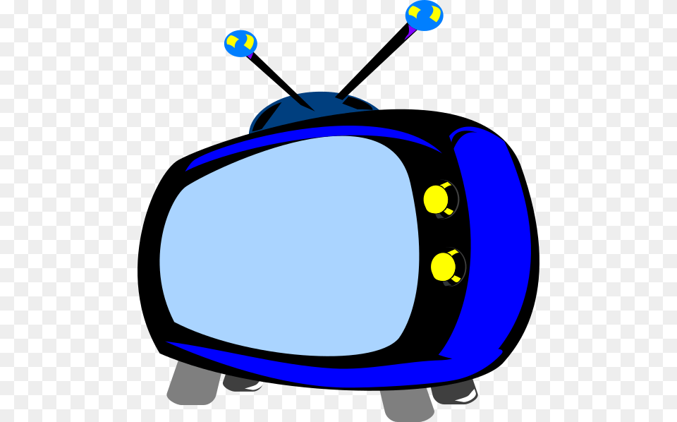 Blue Retro Tv Clip Art, Computer Hardware, Electronics, Hardware, Monitor Free Png