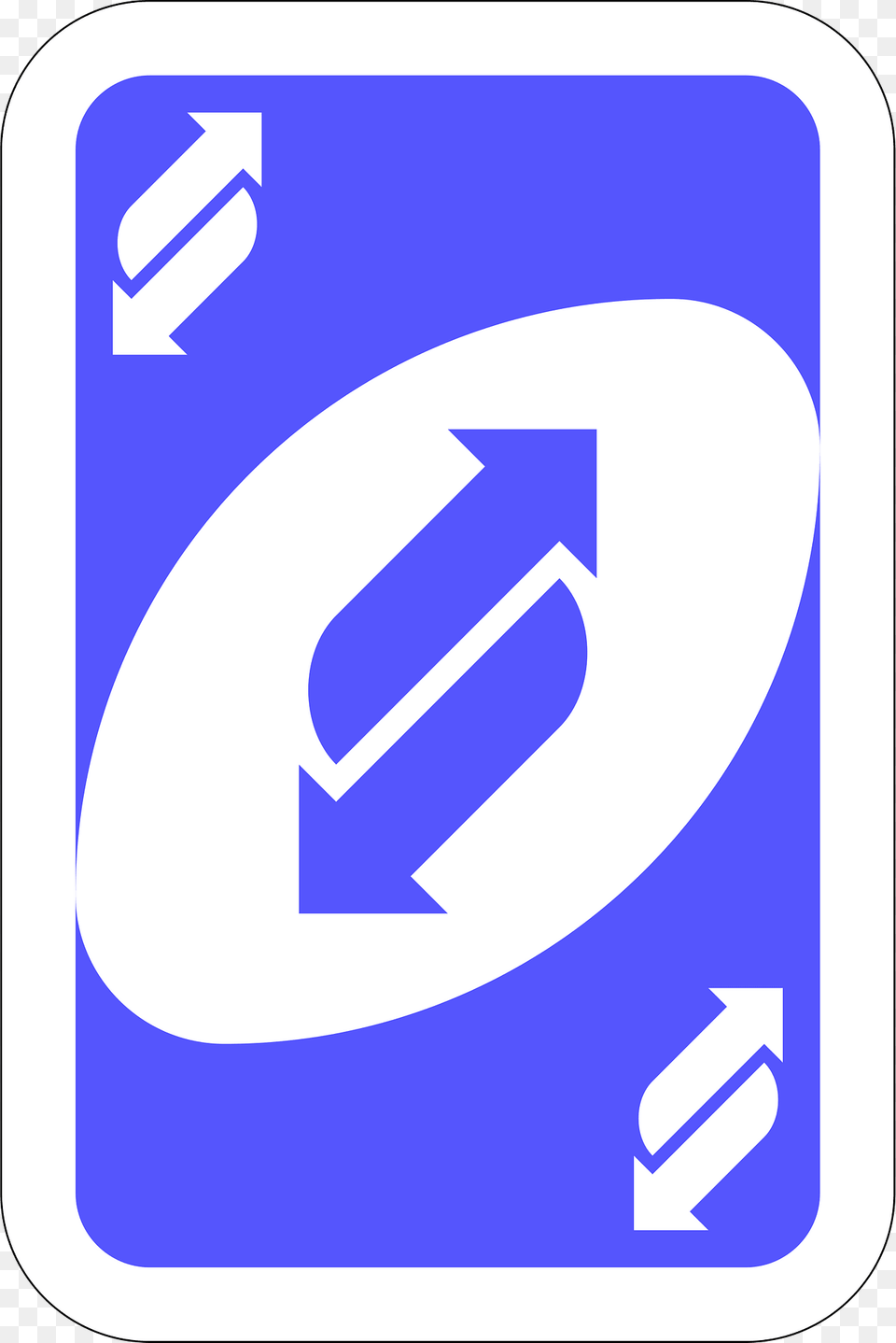 Blue Reverse Card Clipart, Sign, Symbol, Text, Road Sign Free Png