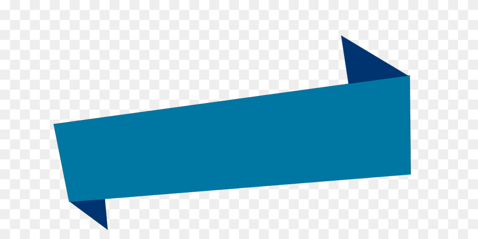 Blue Ribbon Banner, Text Free Transparent Png