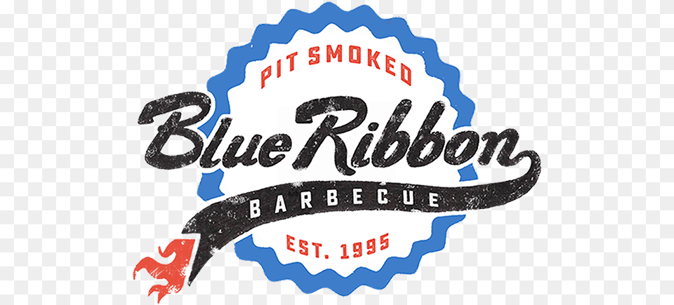 Blue Ribbon Bbq Newton Blue Ribbon Bbq, Logo, Sticker, Dynamite, Weapon Free Transparent Png