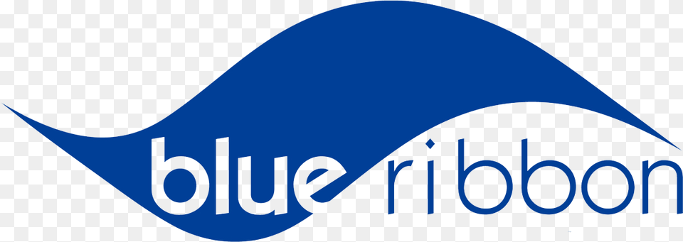 Blue Ribbon Landscape Blue Ribbon Water, Logo Free Png Download