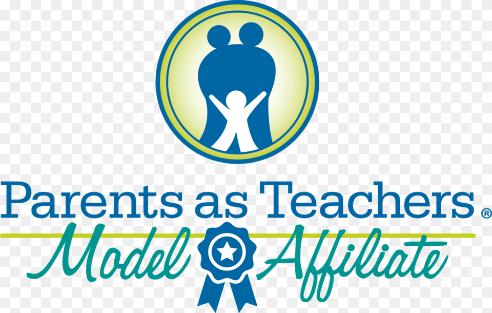 Blue Ribbon Logo 2 Parents As Teachers Model Affiliate Png Image