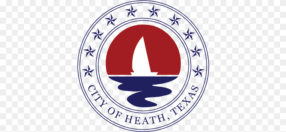 Blue Ribbon News City Of Heath, Logo, Emblem, Symbol Free Png Download