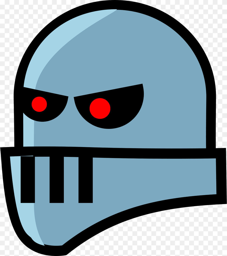 Blue Robot Head Clipart, Cap, Clothing, Hat, Disk Free Transparent Png