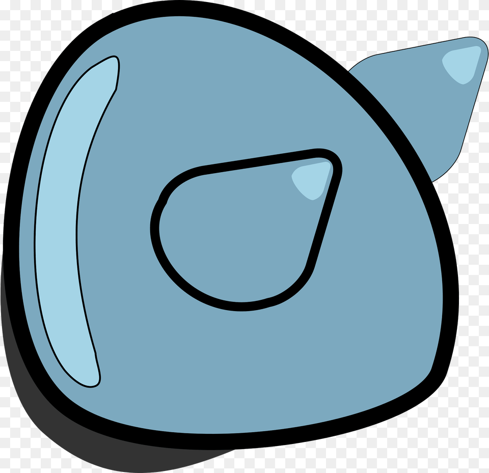 Blue Robot Right Pauldron Clipart, Cushion, Home Decor, Disk Png