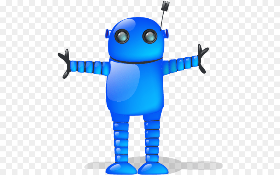 Blue Robot Sh Image Blue Robot, Baby, Person Free Png Download