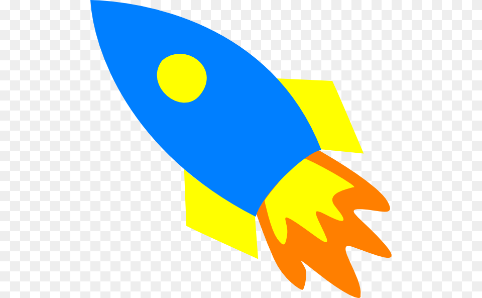 Blue Rocket Ship Clip Art, Animal, Sea Life, Weapon Png