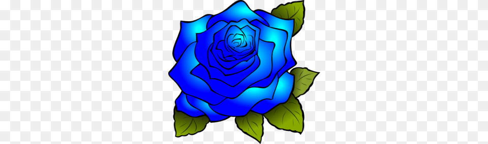 Blue Rose Border Clipart Clipart, Flower, Plant, Pattern, Dynamite Free Png Download