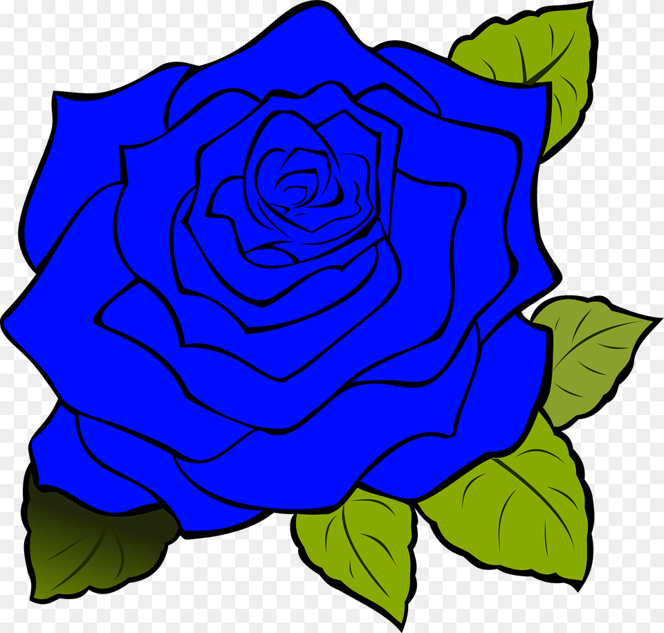 Blue Rose Clipart, Flower, Plant Free Png Download