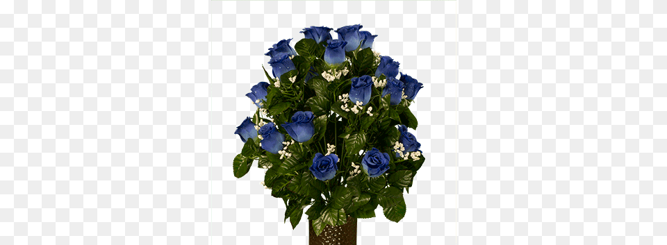 Blue Roses With Babys Breath Baby39s Breath, Flower, Flower Arrangement, Flower Bouquet, Plant Png