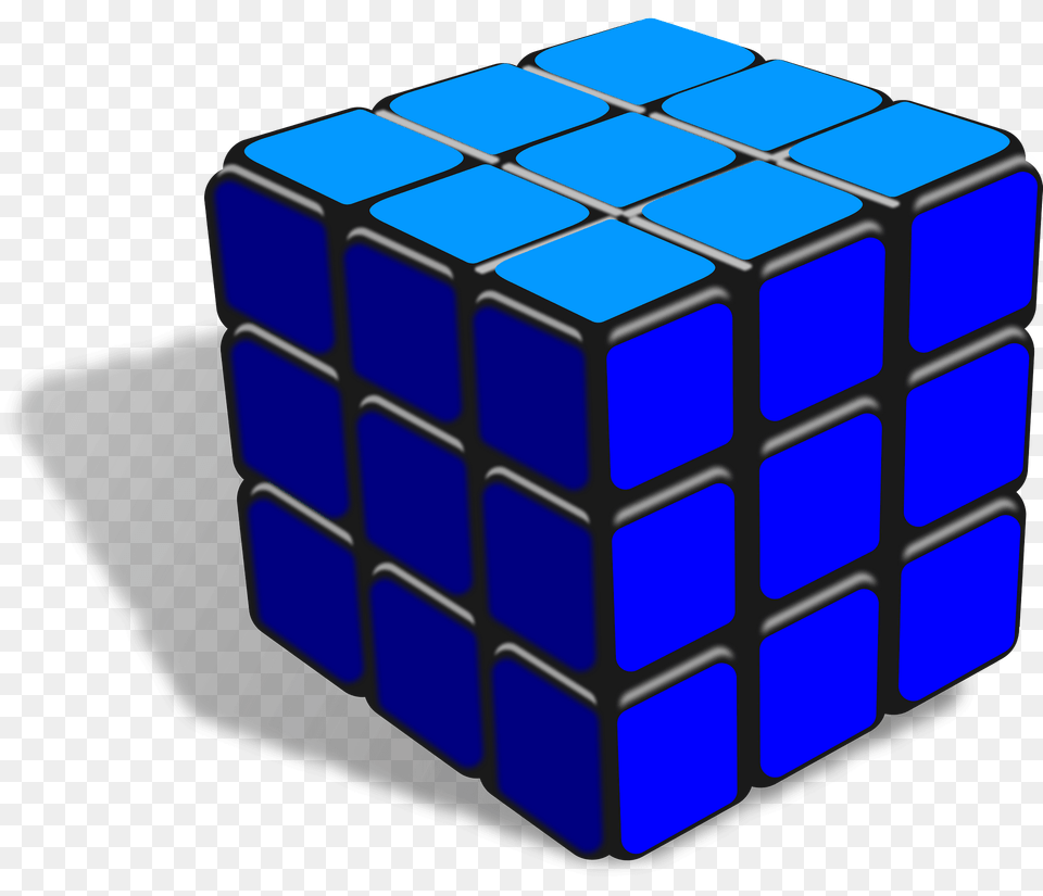 Blue Rubik39s Cube Clipart, Toy, Ammunition, Grenade, Weapon Free Transparent Png