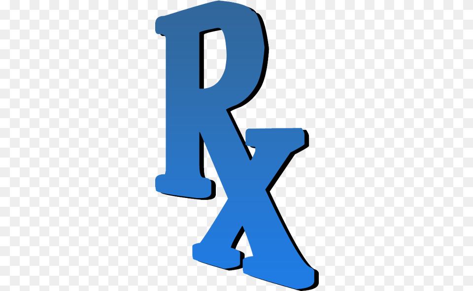 Blue Rx 3d Rx Prescription Symbol Font Blue, Text, Number, Ampersand, Alphabet Png