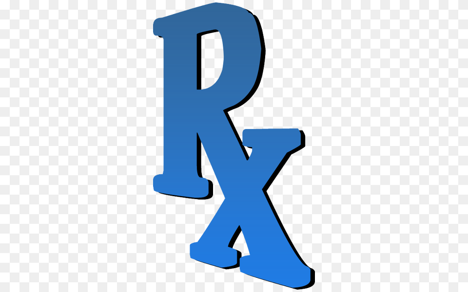 Blue Rx Clipart Alphabet, Ampersand, Symbol, Text Png Image