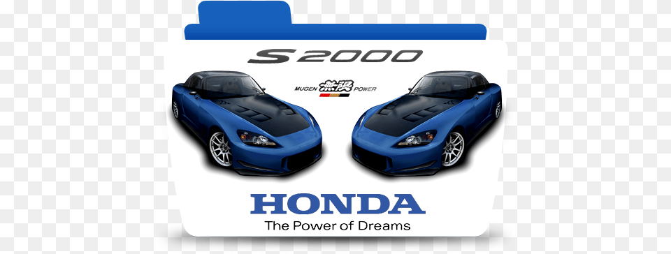 Blue S2000 2 Honda Folder File Azul Automotive Paint, Car, Vehicle, Coupe, Transportation Free Transparent Png