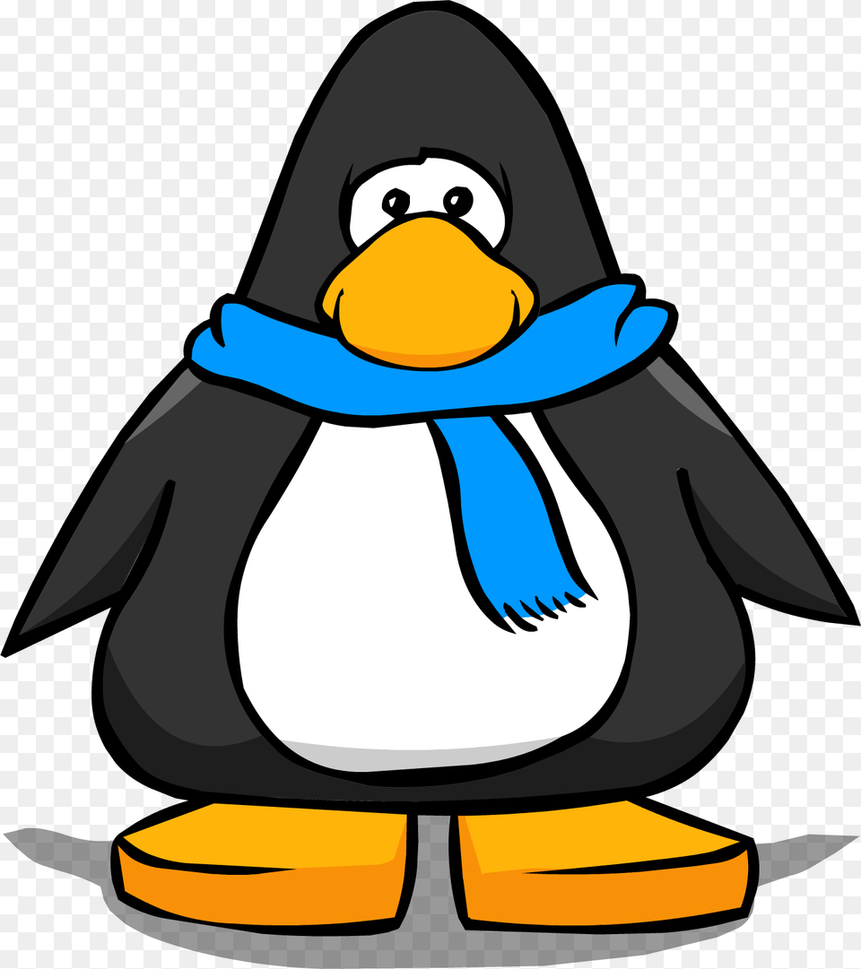 Blue Scarf Pc Club Penguin, Animal, Bird, Fish, Sea Life Png