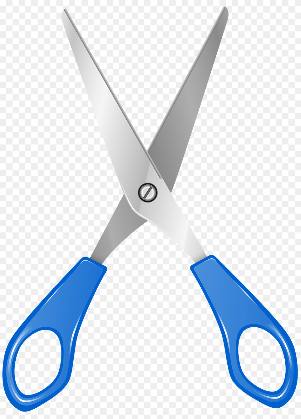 Blue Scissors Clip Art Best Web Clipart Inside Scissors, Blade, Shears, Weapon Png Image