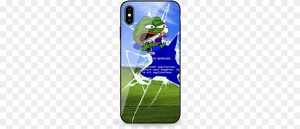 Blue Screen Of Death Windows Xp Vista Error Bsod Pepe Cartoon, Electronics, Mobile Phone, Phone, Advertisement Png Image