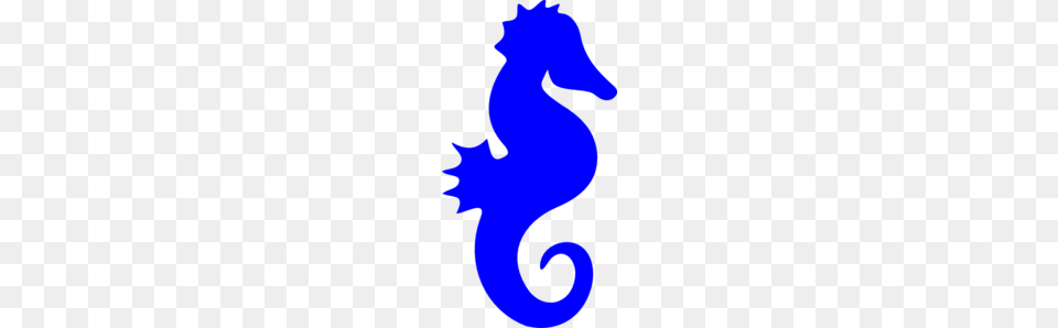 Blue Sea Horse Clip Art, Animal, Mammal, Sea Life, Seahorse Png Image
