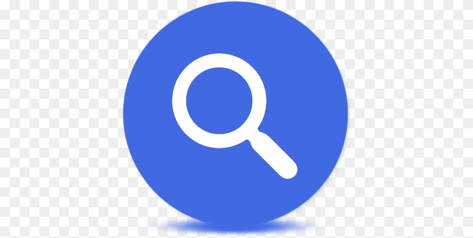 Blue Search For Google Blue Search Icon, Magnifying, Disk Free Png