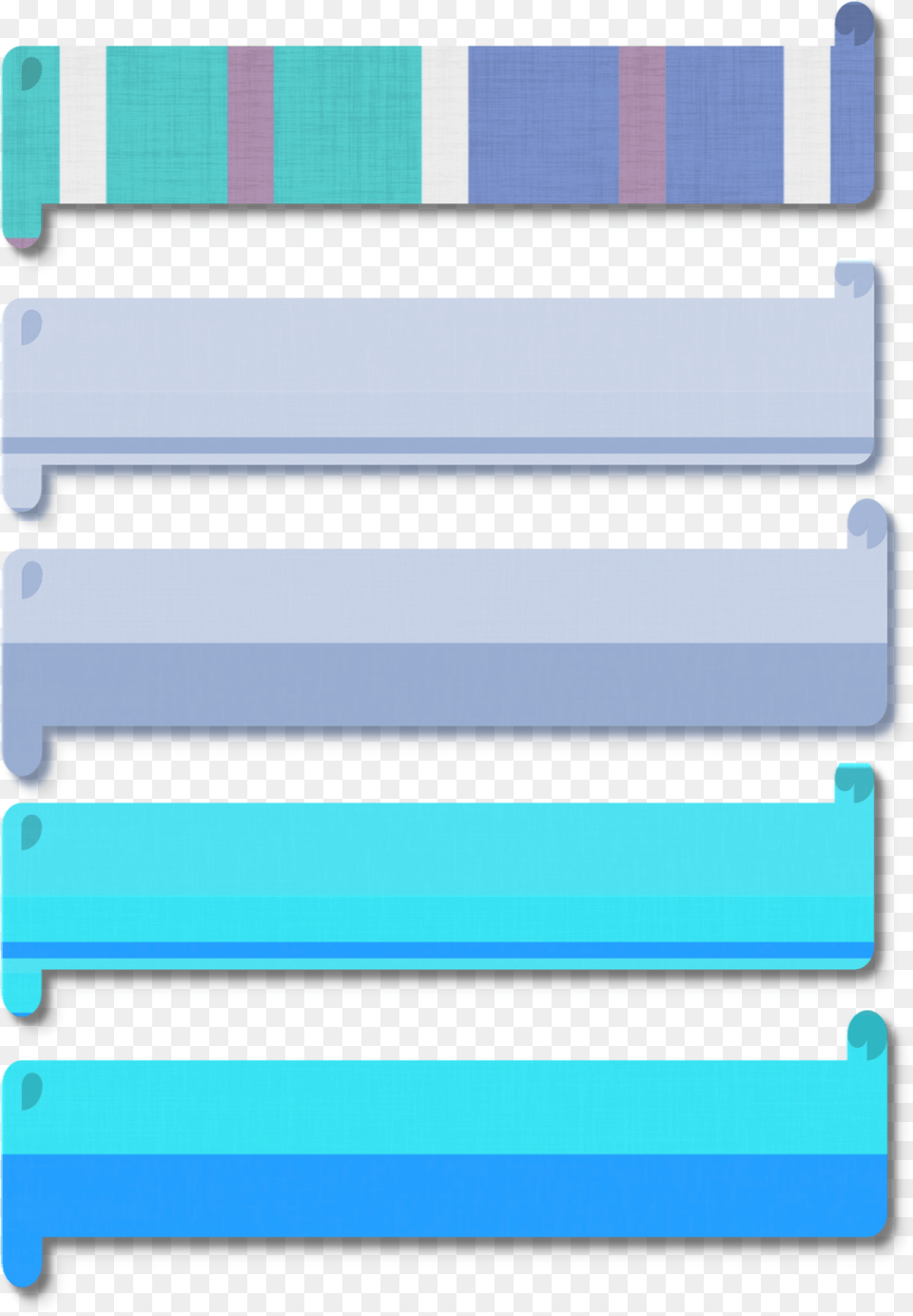 Blue Shades Patterns Scrolls Free Transparent Png