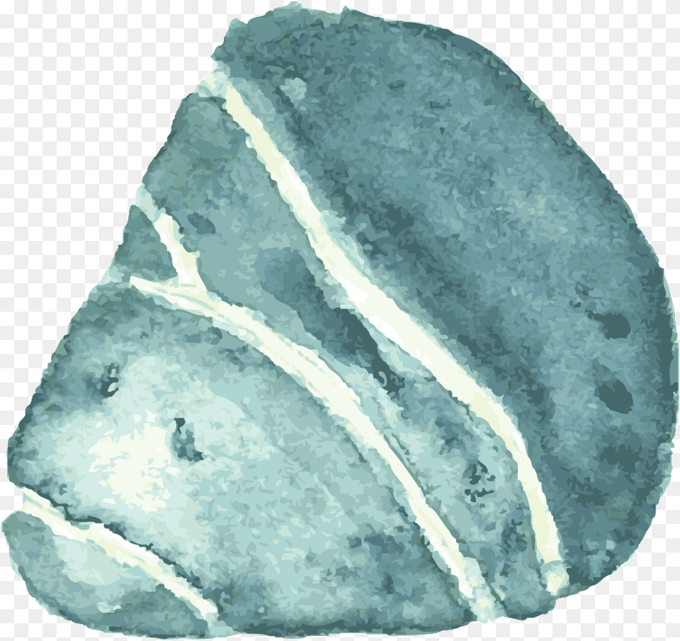 Blue Shell Cartoon Transparente Igneous Rock, Accessories, Gemstone, Jewelry, Mineral Png Image