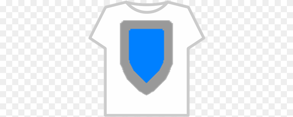 Blue Shield Transparent Background Roblox Graphic Design, Clothing, T-shirt, Armor Free Png Download
