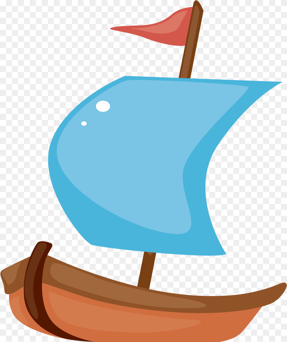 Blue Ship Cartoon, Boat, Sailboat, Transportation, Vehicle Free Png