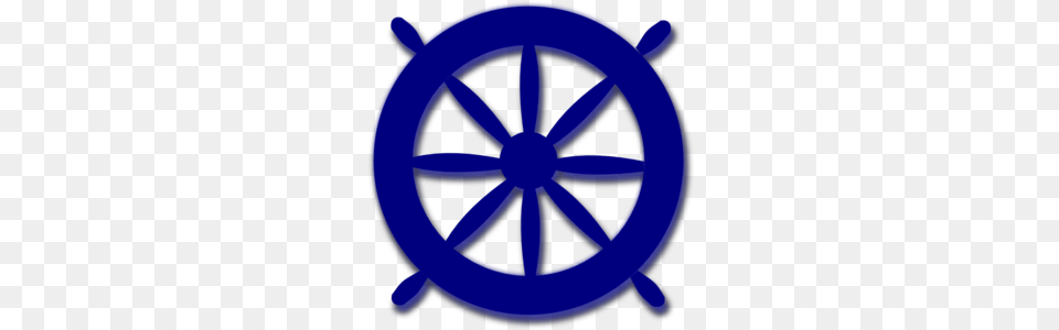 Blue Ships Wheel Clip Art, Chandelier, Lamp Free Png Download